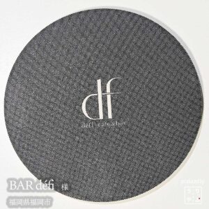 BAR défi|福岡県福岡市|オリジナル珪藻土コースター