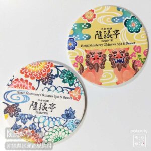 隨縁亭|沖縄県国頭郡恩納村|オリジナル珪藻土コースター